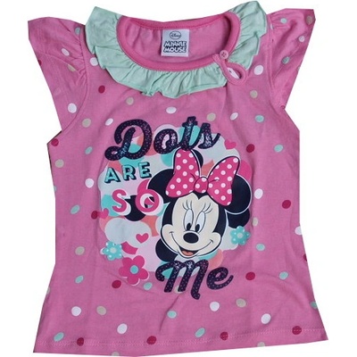 Xcena Minnie mouse trika dívčí růžová