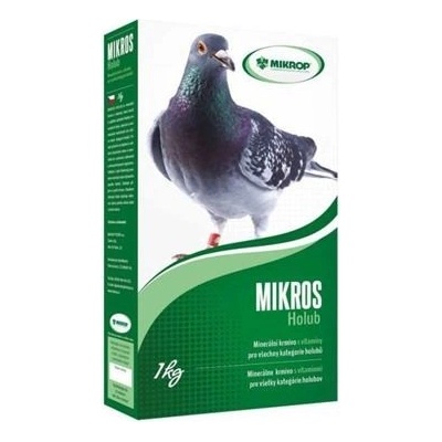 MIKROS - Holub - Krmivo s vitamíny a minerály 1 kg