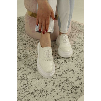 Moda Trend Дамски ежедневни обувки - Бели #324787 (324787_Бяло)