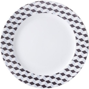 Ćmielów Design Studio Плоска чиния Cosmopolitan Mix & Match kubiki 26 см (0061290X2G140)