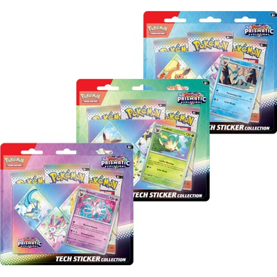 Pokémon TCG: Prismatic Evolutions Tech Sticker Collection – Zboží Dáma