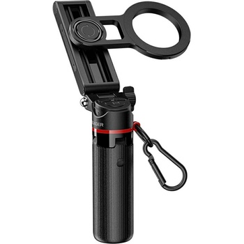 ESSAGER 4 в 1 мини селфи стик с магнитна стойка, Bluetooth дистанционно и статив - 364mm