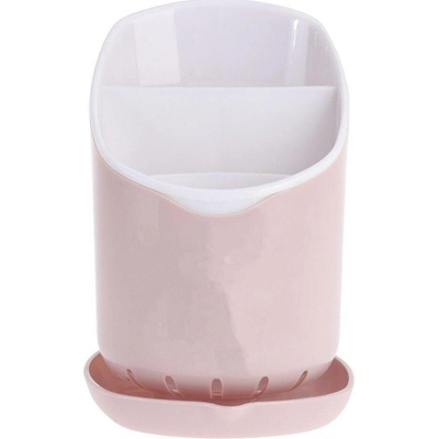 EXCELLENT HOUSEWARE Odkapávač na příbory 12 x 11 cm růžový KO-010000430ruzo