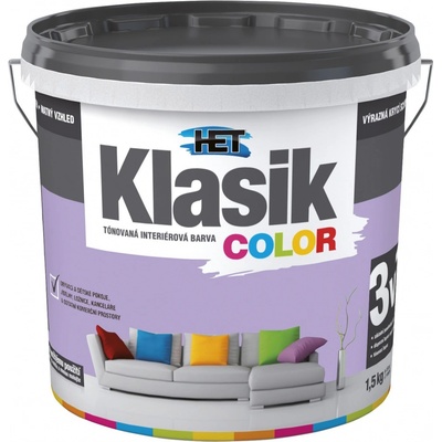 Het klasik color 0327 fialový lila 1,5kg