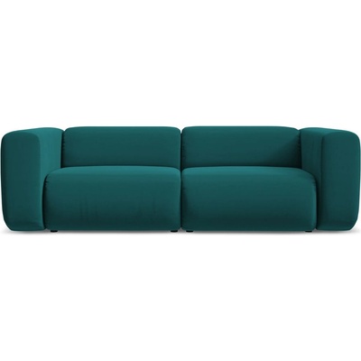 makamii Тюркоазен кадифен диван 228 cm Ekahi - Makamii (EKAHI_3S_3_P1_C27)