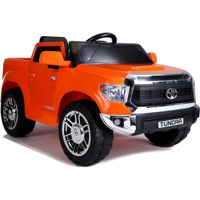 LEAN CARS Dětské elektrické autíčko Toyota Tundra oranžově lakované