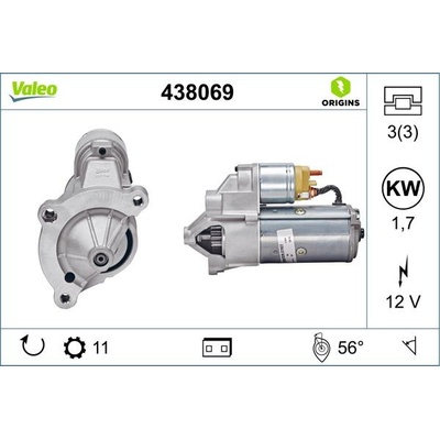 Startér VALEO 438069