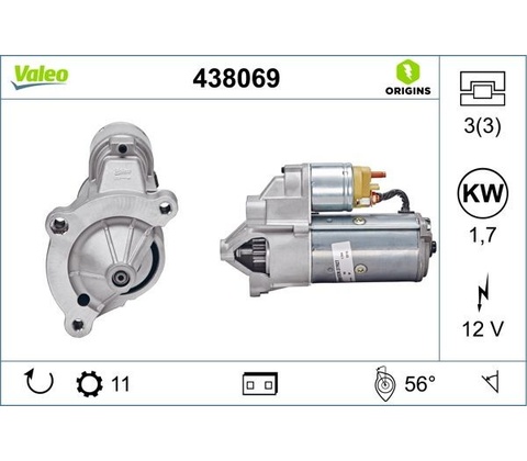 Startér VALEO 438069