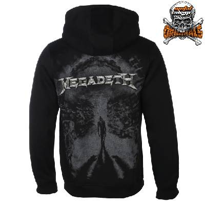 мъжки суитшърт Megadeth - Siete Atomic retail - Solid Black - METALSHOP ORIGINALS - 23320