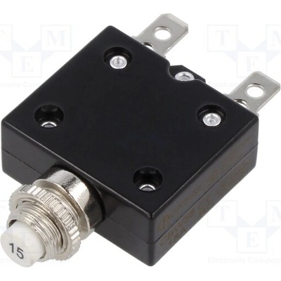OPTIFUSE CBW58-HS-15A-5C Pojistka: tepelná; 15A; Imax: 1kA; 125V,250V; 32VDC,50VDC