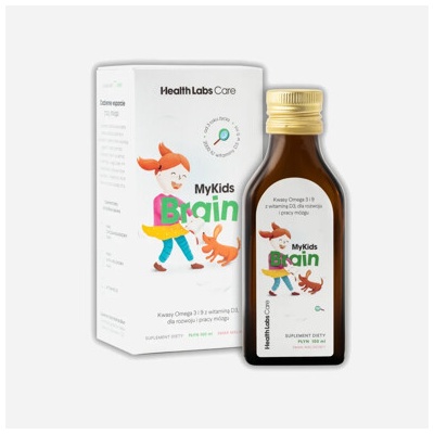 Health Labs Care My Kids Brain Omega 3 a 9 na podporu mozgu 100 ml