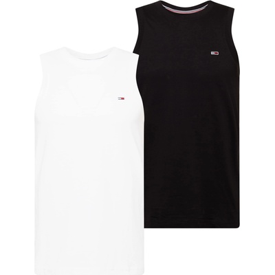 Tommy Jeans Тениска черно, бяло, размер XL