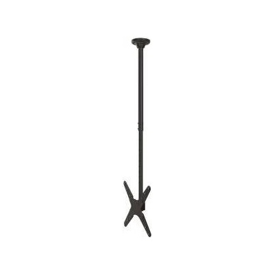NewStar Стойка за телевизор / монитор NewStar Flat Screen Ceiling Mount (Height: 106-156 cm), FPMA-C340BLACK
