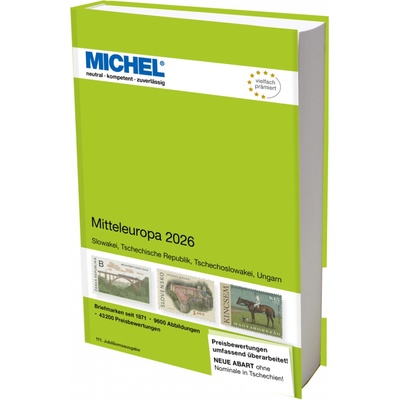 Katalog známek MICHEL Mitteleuropa 2026