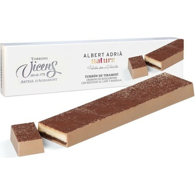 Torrons Vicens Tiramisu nugat Adrià Natura 300 g
