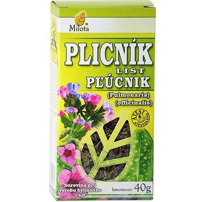 Milota PLICNÍK LÉKAŘSKÝ LIST 40 g