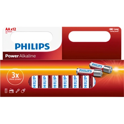 Philips Power Alkaline AA 12ks LR6P12W/10