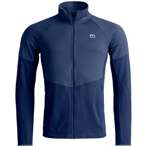 Ortovox Fleece Light Grid Jacket M Размер: L / Цвят: син