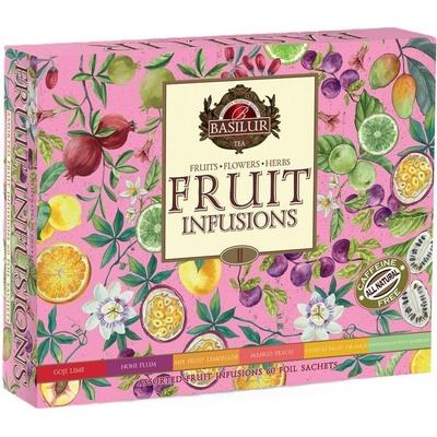 BASILUR Fruit Infusions Assorted Vol.III 60 gastro sáčků