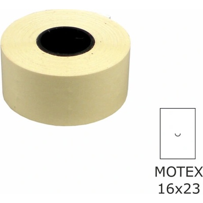 Etikety cenové 16x23 MOTEX biele