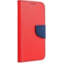 Pouzdro Fancy Book Xiaomi Redmi Note 9 červeno/modré