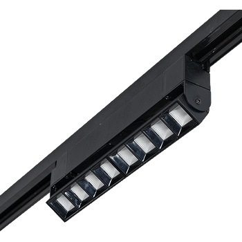 ELMARK РЕЛСОВ ОСВЕТИТЕЛ zfld 2-ЛИНИИ 20w 30° 4000k ЧЕРЕН (93zfld2040/bl)