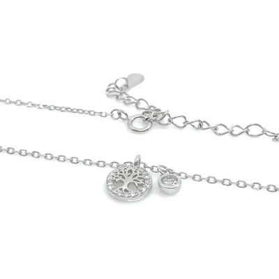 Jan Kos jewellery Stříbrný řetízek s přívěskem 12117798