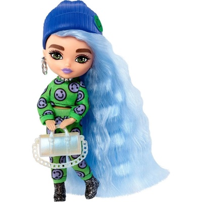 Barbie Extra Minis s ľadovo modrými vlasmi
