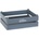 Horecano M-4WD007-Касетка за сервиране 18, 7x13, 7xh7, 6cm - СИВА (0154316)