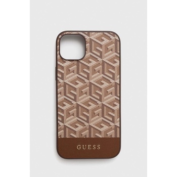 GUESS Кейс за телефон Guess iPhone 14 Plus 6, 7" в кафяво (GUHMP14MHGCFSEW)