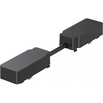 ELMARK Двупосочен модул за Ultra Slim магнитна релса ELMARK EL-US52SCM - 3 COLOUR SERIES, прав, черен (93US52SCM/BL)