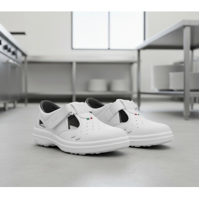 CERVA PANDA SANITARY LYBRA S1 sandále bílá