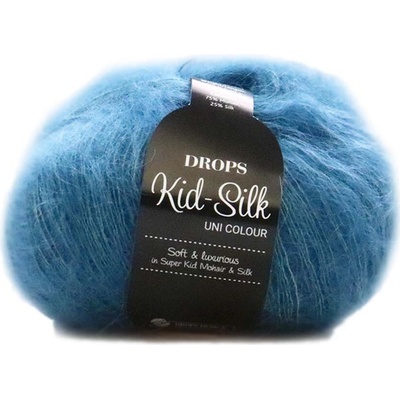 Drops Kid-Silk 08 světlá džínově modrá
