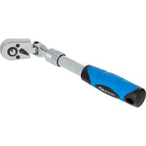 GEKO Телескопична тресчотка 1/4" 210-278mm с шарнирна глава 81877 (G10128)
