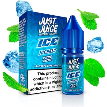 Just Juice Salt ICE Pure Mint 10 ml 11 mg