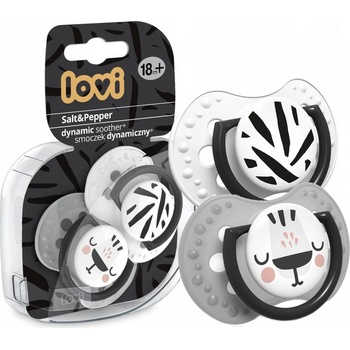 LOVI silikon dynamický Salt&Pepper 2 ks V001627