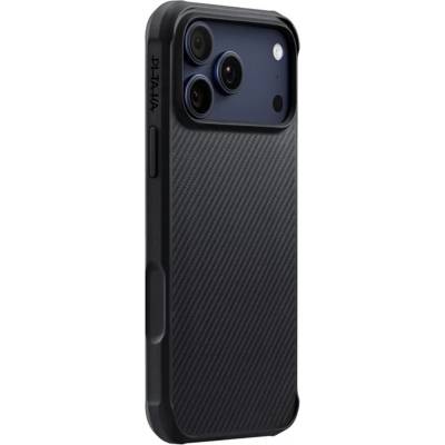 PITAKA Military-Grade Protective Case, Черно/Сиво - iPhone 17 Pro (KI1701MGP)