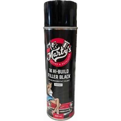 Marty's HI-BUILD Plnič ve spreji Černý 500ml