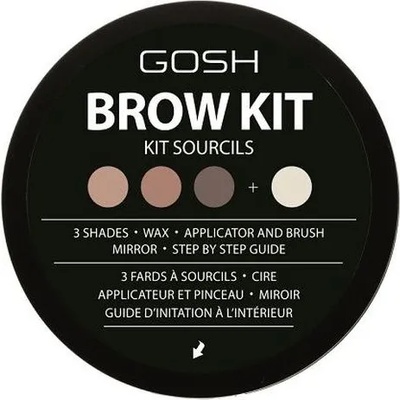 Gosh Brow Kit комплект сенки за вежди