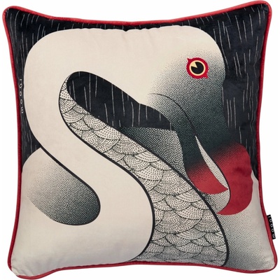 moooi DODO PAVONE čierna polyester 50 x 50 cm