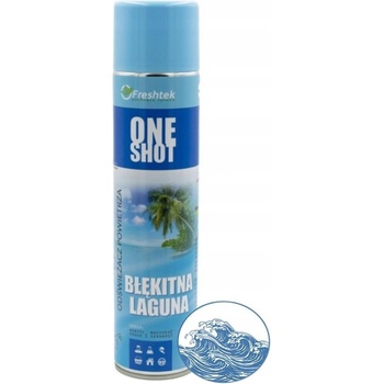 Freshtek One Shot Osviežovač vzduchu Neutralizátor modrá lagúna 600 ml
