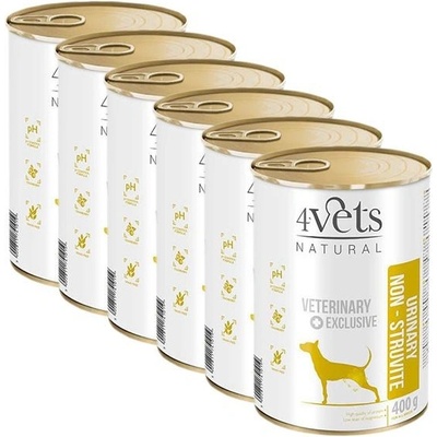 4Vets Natural Veterinary Exclusive Urinary Support 6 x 400 g