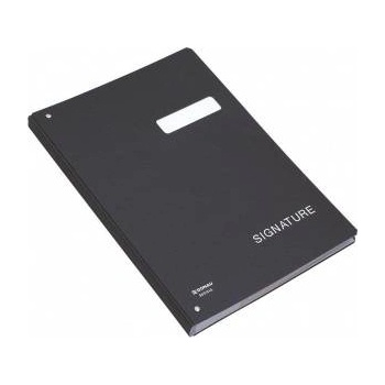 DONAU Signature Folder DONAU, Carton, A4, 450gsm, 20-compartment, black