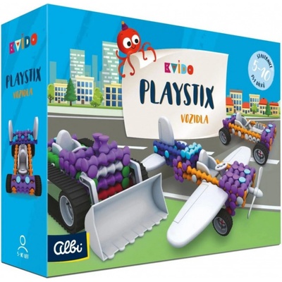 ALBI Kvído Playstix vozidla 146 ks