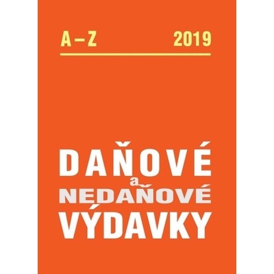 Daňové a nedaňové výdavky 2019
