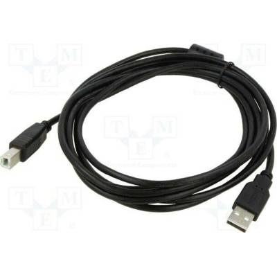 Delock 84898 USB - USB (M) do USB typ B (M) - USB 2.0, 3m, černý