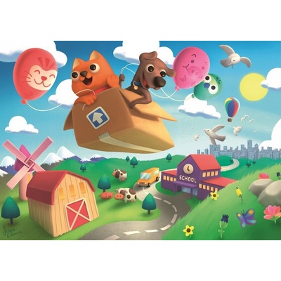 Ravensburger Poletíme! 3 5 dílků