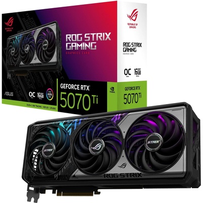 ASUS ROG Strix GeForce RTX 5070 Ti OC 16GB GDDR7 256bit (ROG-STRIX-RTX5070TI-O16G-GAMING)