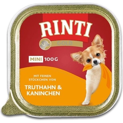 RINTI Gold Mini - Rabbit & Turkey 100 g