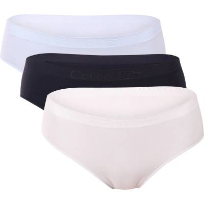 Calvin Klein Комплект от три - дамски бикини Calvin Klein без шев многоцветни Calvin Klein | Sin Byal Mnogotsveten | ЖЕНИ | S
